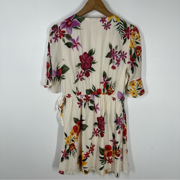 Old Navy Floral Wrap Dress Medium - Picture 6 of 7